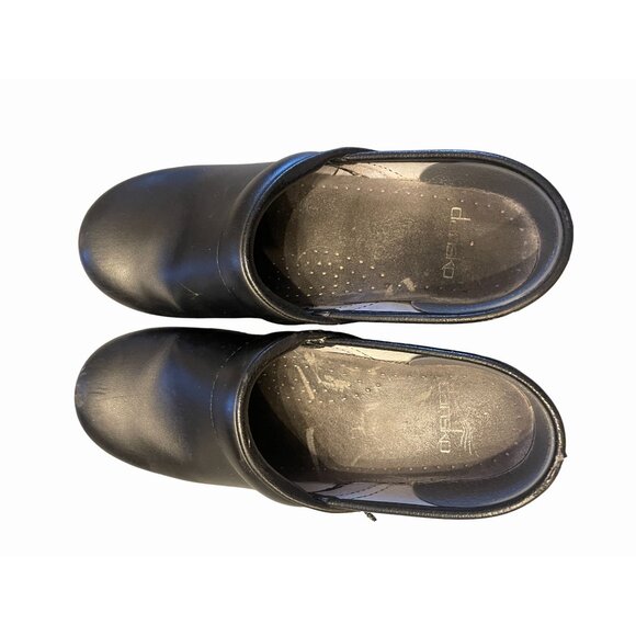 Dansko Professional Black Slip-On Clogs for Women sz 6 (36) - Rocker Sole and Ar - Picture 5 of 10